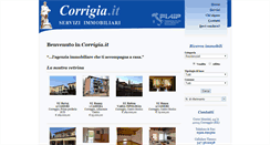 Desktop Screenshot of corrigia.it